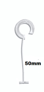50mm TAGGER J HOOK  TAILS FOR 3020 GUN 5000/PAK **DNR**