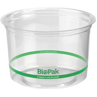 500ml PLA BIO CONTAINER P-500 50/PAK 10PAK/CTN