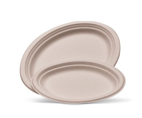 PLATE OVAL LARGE BTY03 358x251mm  50/PK 10PKS/CTN