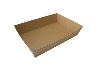 OPEN TRAY 5 KRAFT  BOARD 255x179x58 50/PK 2PKS/CTN