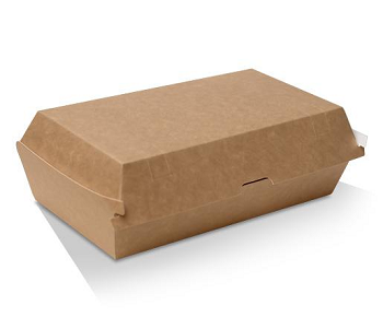 SNACK BOX REGULAR KRAFT BOARD 175x90x84 100/PK 2PKS/CTN