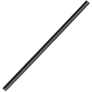 PAPER STRAW COCKTAIL BLACK 4.5mm 250/PK  10PKS/CTN