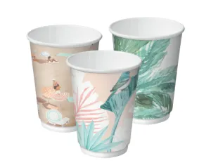 12oz CREATIVEDOUBLE WALL CUP C/AWAY 25PK   20PKS/CTN