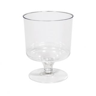 WINE GLASS 170ML CLEAR 10/PK 25PKS/CTN