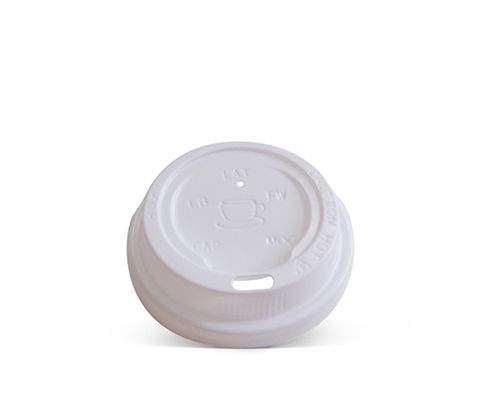 LID WHITE PLASTIC 62mm 4oz CUP 50/PK 20PK/CTN