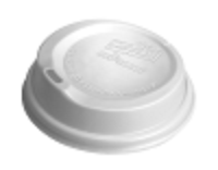 LID SPOUT WHITEJUTE HOT CUP C/AWAY 100PK  10PKS/CTN