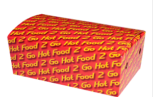 SNACK BOX LARGEPRINTED 054 197x118x68 50/PK 5PKS/CTN