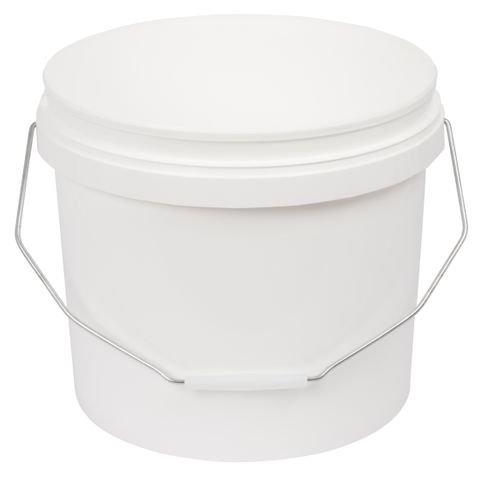 10lt PAIL WHITEPLASTIC 1/PAIL (NCI)