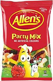 ALLENS BULK PARTY MIX 1.3KG 1 ONLY