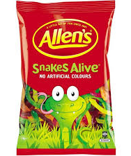 ALLENS BULK SNAKES 1.3KG 1 ONLY