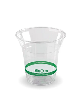 300ml BIO CUP PLA  R-300Y 50/PAK 20PAK/CTN