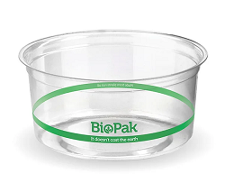 360ml PLA BIO DELI BOWL 50/PAK10PAK/CTN