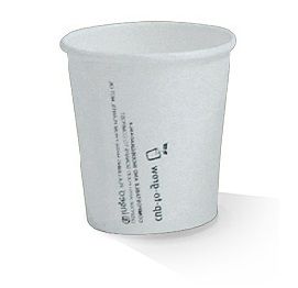 4oz WHITE PLA SINGLE WALL CUP (62mm) PPC4S 50/PK 20PKS/CTN