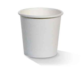 4oz WHITE PLA SINGLE WALL CUP (62mm) PPC4S 50PK  20PKS/CTN