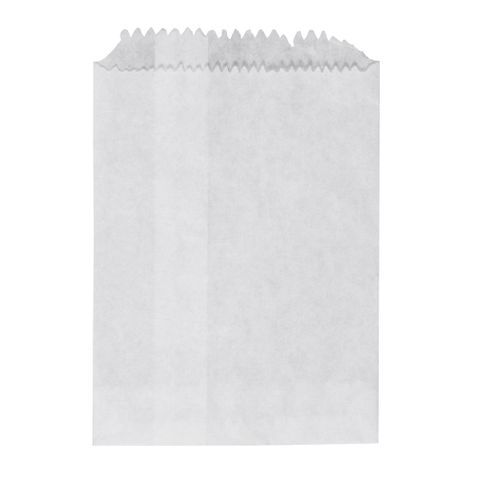 1/4F FLAT WHITEPAPER BAG 125x100mm 1000/PK