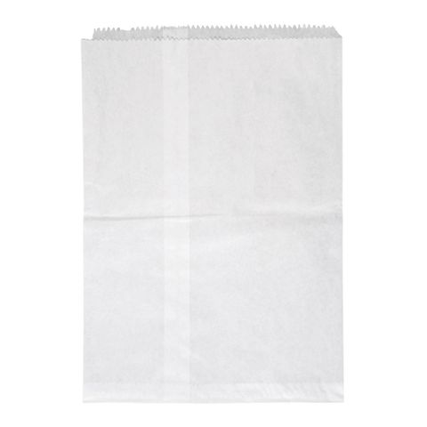 10F FLAT WHITEPAPER BAG 400x270mm 500/PK **DNR**