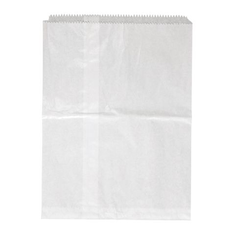 12F FLAT WHITEPAPER BAG 400x310mm 500/PK