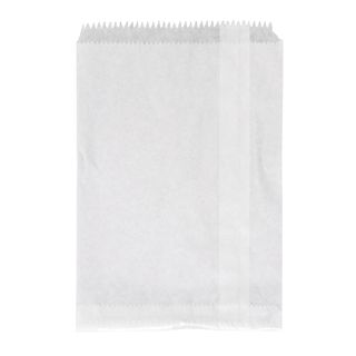 2F FLAT WHITE PAPER BAG 260x160mm 500/PK