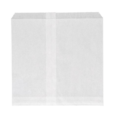 2W WHITE PAPERBAGS SQUARE 200x200mm 500/PK