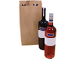 DOUBLE BOTTLE BAGS HWS 400x152x89mm 500/PK