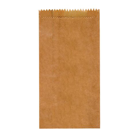 No1 SATCHEL BROWN PAPER BAGS 230x110x40mm 500/PK