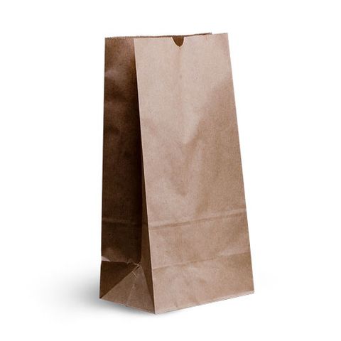 GROCERY BAG KRAFT #12 SOS 350x178x115 250PK 4PKS/CTN