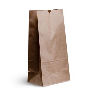 GROCERY BAG KRAFT #12 SOS 350x178x115 250PK 4PKS/CTN