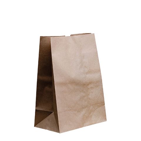 GROCERY BAG KRAFT #20 SOS 432x305x175mm  65gsm 250/CTN