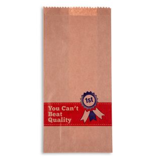 BUTCHER BAG PRINTED SMALL #6 335x152x85 HWS 250/PAK