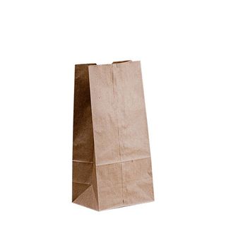 TAKEAWAY FOOD BAG KRAFT No8 315x154x100mm 500PK   2PKS/CTN
