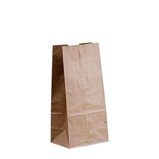 TAKEAWAY FOOD BAG KRAFT No8 315x154x100mm 500/PK 2PKS/CTN