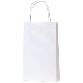 BABY WHITE BAGHANDLED  WB 265x160x50 50PK  10PKS/CTN