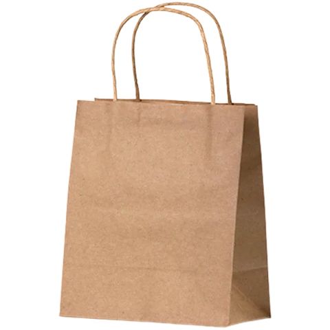 TODDLER KRAFTBAG HANDLED 200x170x100mm  50PK  10PKS/CTN