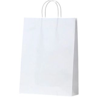 MIDI  WHITE  BAG HANDLED  WM 420x310x110 50PK  5PKS/CTN