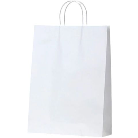 MIDI  WHITE  BAG HANDLED  WM 420x310x110 50PK  5PKS/CTN
