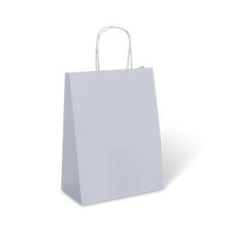No10 PETITE WHITEBAG HANDLED ~ 260x200x115 50PK  5PK/CTN*DNR*