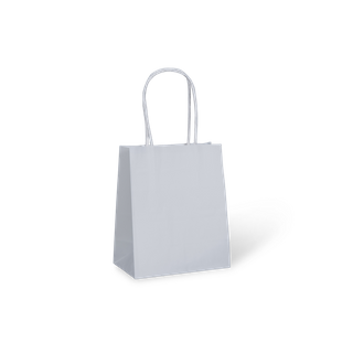 No2 PETITE WHITE HANDLED  ~ 165x140x75 50PK  5PKS/CTN