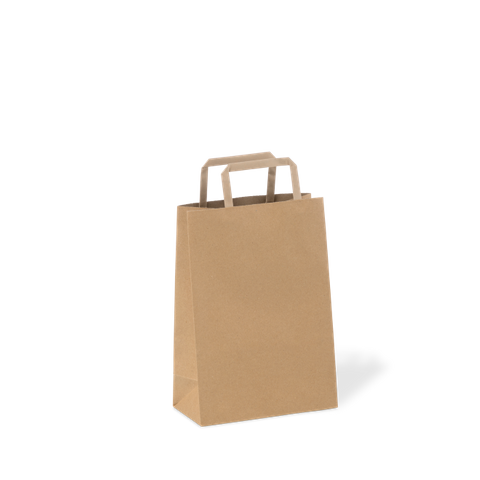No40 KRAFT BAGF/F HANDLED ~ 285x200x100 50PK  5PKS/CTN