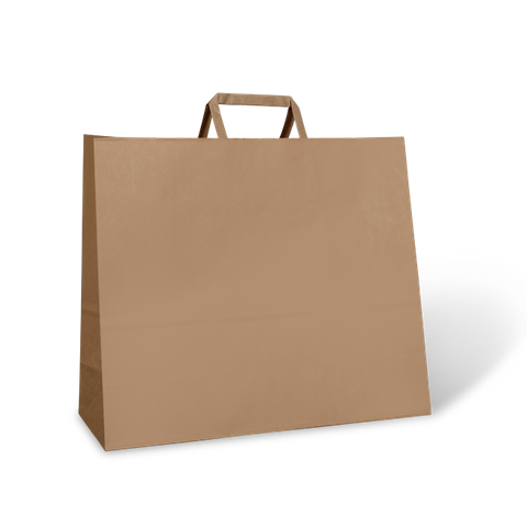 No70  KRAFT F/FHANDLED~ 300x360x120  50PK  4PKS/CTN