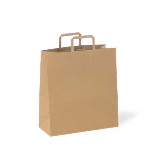 No75 KRAFT  F/FHANDLED ~ 340x320x145  50PK  4PKS/CTN