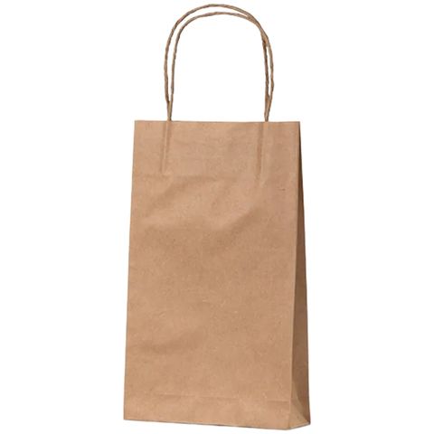 BABY KRAFT BAGHANDLED  ~ 265x160x70  50PK  10PKS/CTN