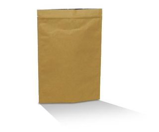 COFFEE POUCH KRAFT 1000gm 335x235x58mm  50PK   5PKS/CTN