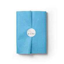 TISSUE PAPER LIGHT BLUE BP2 17gsm 500 x 750  480/REAM