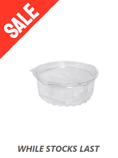 SHO-BOWL 12FL FLAT LID 341ml 50/PK 5PKS/CTN CLEARENCE STOCK