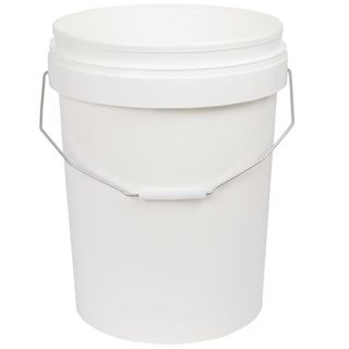 20lt PLASTIC PAIL WHITE NCI 1/ONLY