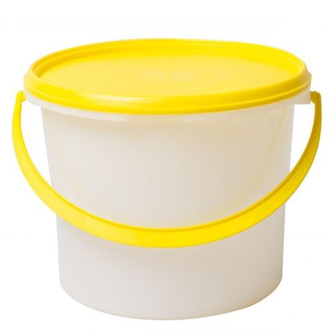 3.0kg PAIL CLEAR  WITH LID 1/PAIL 100/CTN (MAGNIUM) *DNR*