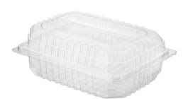 CVP048 SALAD CLAM HINGED SML 152x106x60mm  100PK   5PKS/CTN