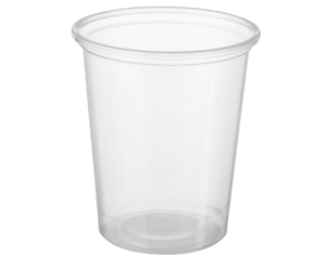CONTAINER ROUNDCLEAR 200ml FC200 50PK    20PKS/CTN