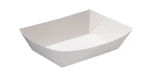 FOOD TRAY WHITEEXTRA SMALL 90x55x36 250/PK 4PKS/CTN