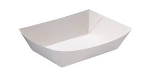 FOOD TRAY WHITENo4 170x95x55 200/PK 2PKS/CTN